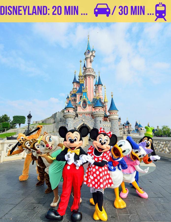 Qhome 1 - Studio Entre Paris Et Disney Villiers-sur-Marne Exterior foto